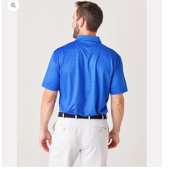 PETER MILLAR Sz XL Crown Sport Men's Cash Performance PRINTED Jersey Polo - Picture 4 of 10